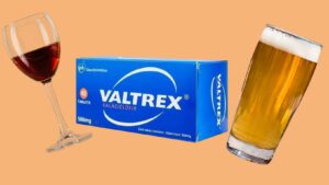 valtrex and alcohol